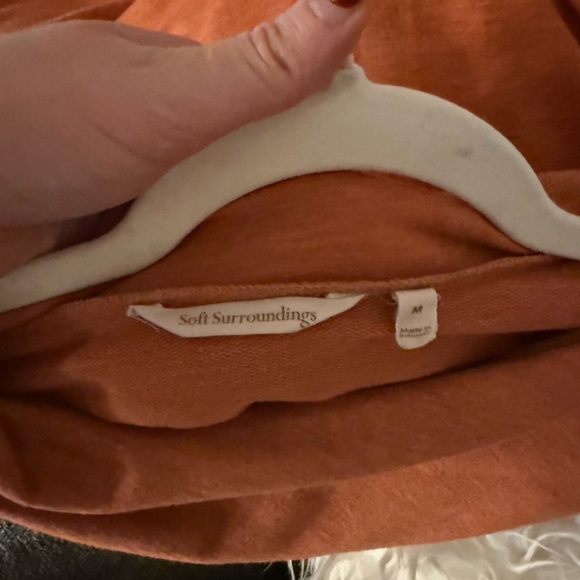 Soft Surroundings Terracotta Sweater - Picture 2 of 3